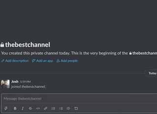 send a slack message later gif demo